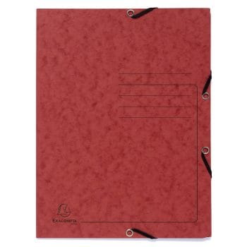 Dosar plic EXACOMPTA A4 carton Colorspan inchidere elastic r