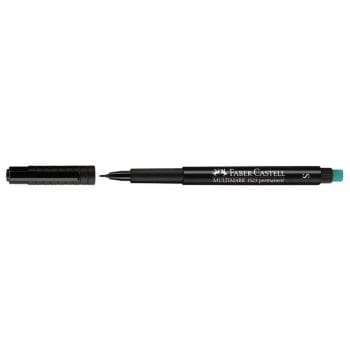 Marker permanent Faber-Castell varf rotund 0.4mm negru