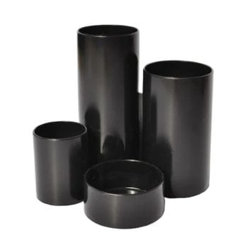 Suport instrumente de scris Flaro 4 compartimente negru