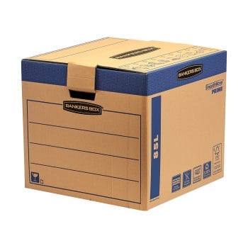 Cutie carton transport si arhivare Fellowes FastFold 412x480