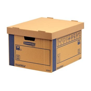 Cutie carton transport si arhivare Fellowes FastFold 463x480