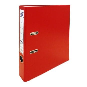 Biblioraft RTC Esential A4 50mm PP/Carton rosu