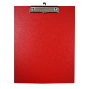 Clipboard RTC simplu A4 PP PP rosu