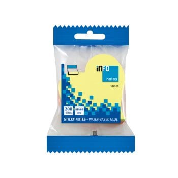 Notite adezive InFO Inima 68x68mm 200 file