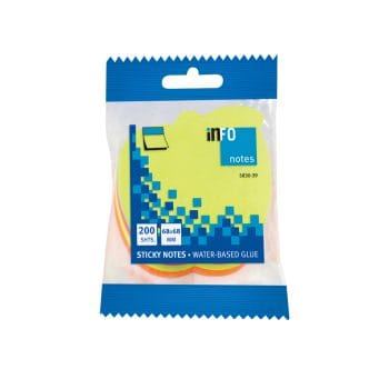 Notite adezive InFO Mar 70x70mm 200 file