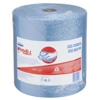 Lavete Wypall X80 albastru dim portie 31.5 x 34 cm 475portii