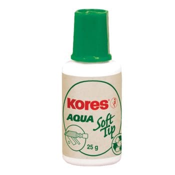 Fluid corector Kores 20ml pe baza de apa aplicator cu burete