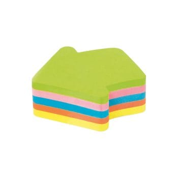 Notite adezive Kores Sageata diverse culori 250 file