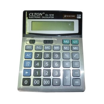 Calculator de birou 16 cifre dual power ecran inclinat