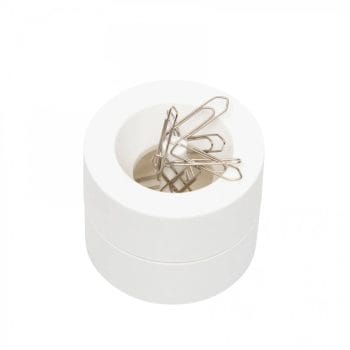 Dispenser agrafe MAUL din plastic reciclat alb