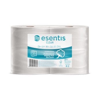 Rola prosop ESENTISClean 2str 26x30cm 800portii 240m 2role