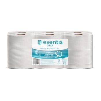 Rola prosop derulcentrala ESENTISClean alba 2str 150m 6role