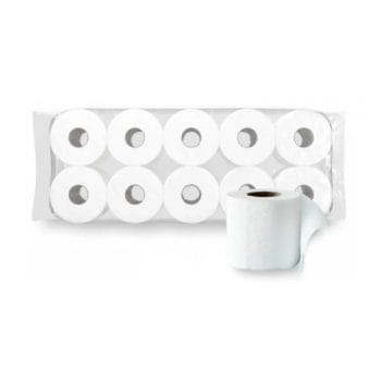 Hartie igienica EsentisNeutru 3str alba 120portii 14m 10role