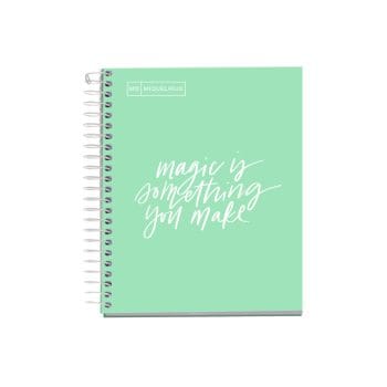 Caiet MR-Messages A5 mate 100f cop cart dur MENTA