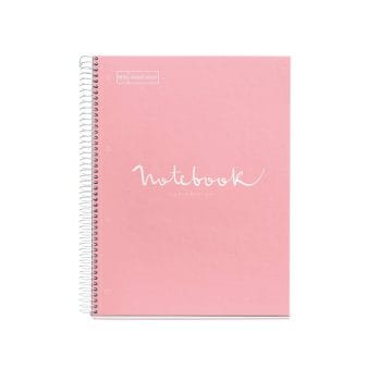 Caiet MR-Emotions A4 lin punctata 80f cop cart dur ROZ