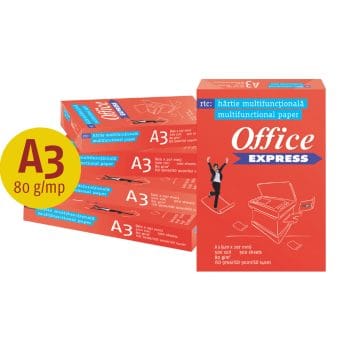 Hartie copiator A3 80g Office Express 500coli/top (cutie)
