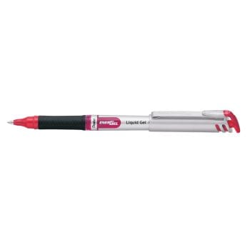 Roller cu gel Pentel Energel fara mecanism vf 0.7mm rosu