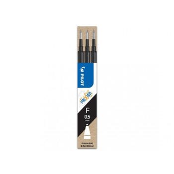 Rezerva roller cu gel Pilot Frixion Ball 0.5mm negru 3 buc/s