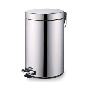 Cos inox cu pedala 12L