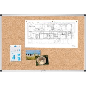 Tabla pluta LEGAMASTER 90x120cm rama aluminiu