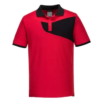 Tricou polo bicolor zoom PW3