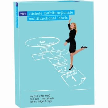 Etichete autoadezive RTC A4 70mmX42.4mm 2100 buc.top