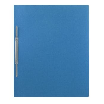 Dosar Basic albastru cu sina A4 carton 10 buc/um (set)