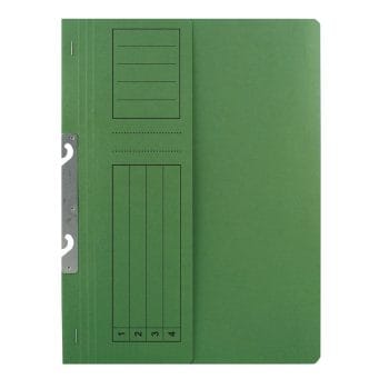 Dosar Basic vernil incopciat 1/2 A4 carton 10 buc/um (set)