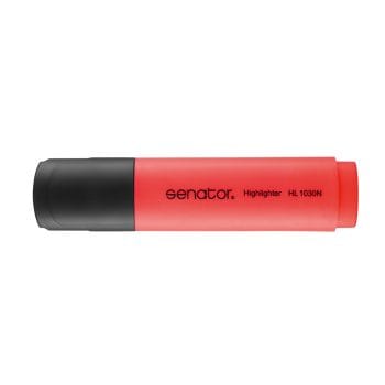 Textmarker Senator seria 1000 linie scriere 1.5mm rosu