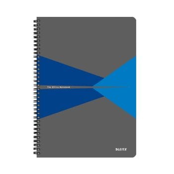 Caiet Leitz Office PP A5 90 file matematica albastru