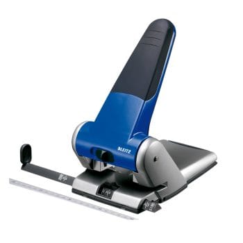 Perforator metalic Leitz 5180 65 coli 2 perforatii albastru