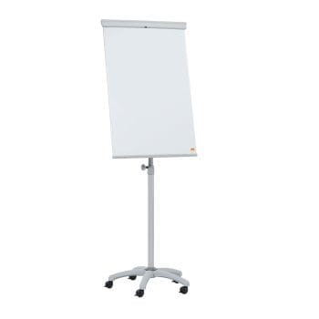 Flipchart mobil NOBO Essentials otel lacuit magnetic alb