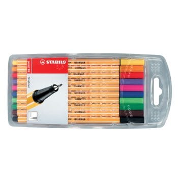 Liner Stabilo point 88 0.4mm 10buc/um diverse culori
