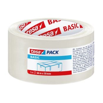 Banda adeziva pentru ambalare Tesa 50mmx66m transparent