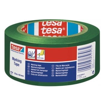 Banda adeziva de marcare Tesa 50mmx33m verde