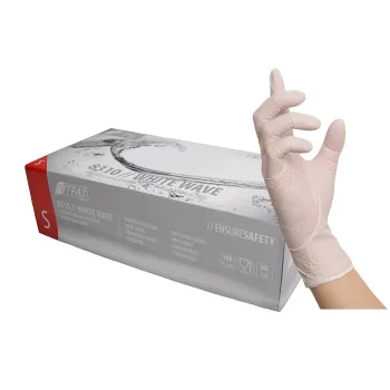 Manusi unica folosinta nitril White Wave