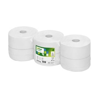 Hartie igienica Jumbo Wepa alba 2 str 320 m/rola 6 role/um