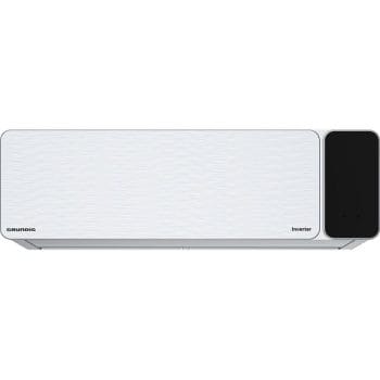 Aer conditionat GRUNDIG GEEPDH120, 12000 BTU, A+++/A++, Wi-Fi, Functie Incalzire, Inverter, kit instalare inclus, argintiu