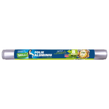 Folie aluminiu , 44cm*8m (buc)