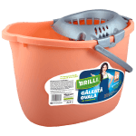 Galeata cu storcator , ovala, peach, 15l (buc)