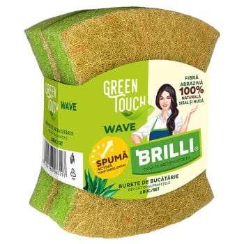 Burete vase , Green Touch, Wave, 2 bucati/set (set)