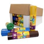 Display Saci menajeri colectare selectiva  240l 10buc/set, 18set/Display, Mixt Color (Display)