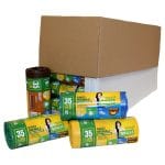 Display Saci menajeri colectare selectiva  35l, 15buc/set, 28set/Display, Mixt Color (Display)