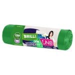 Saci menajeri Uno, , 120l, 10 buc/set, verzi (set)