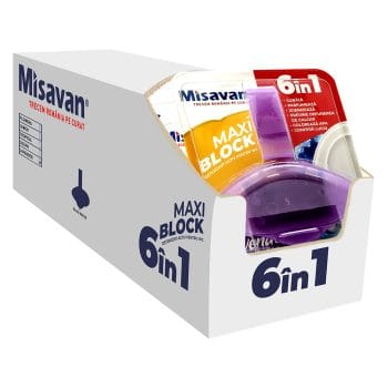Display Odorizant toaleta  Maxi Block Lavander 10 buc/display (Display)