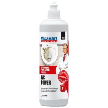 Detartrant toaleta forte Dr. Stean Wc Power 750ml (buc)