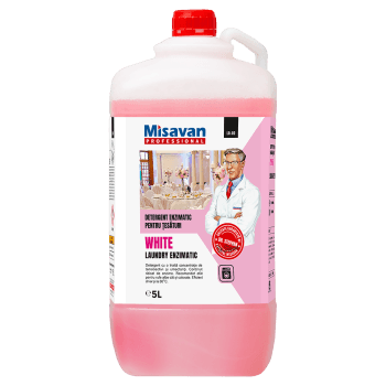 Detergent lichid rufe albe Dr. Stean White Laundry Enzimatic 5l (buc)