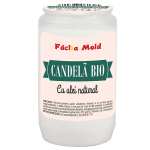 Candela plastic BIO 3 Alb (buc)