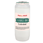 Candela plastic BIO 4 Alb (buc)