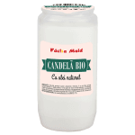 Candela plastic BIO 7 Alb (buc)